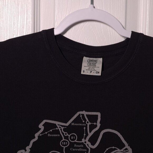 John Prine Muhlenberg USED Shirt (S, Black, Folk, Americana, Paradise, Reprint) - Picture 3 of 7